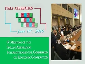 روما ـ منتدى الأعمال الإيطالي – الأذربيجاني 2016