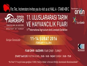 تركيا _ معرض اجرو اكسبو اوراسيا 2016