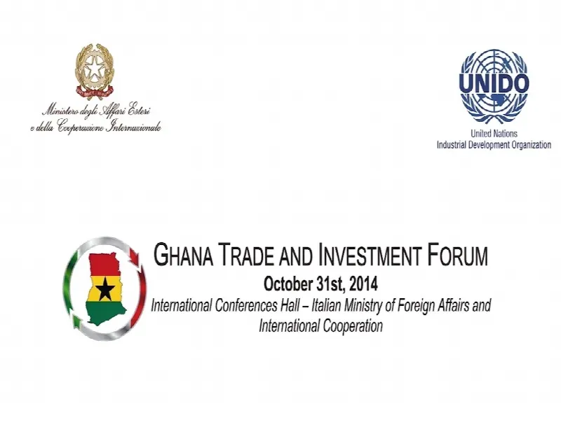 Roma _ Ghana Trade and Investment forum 2014