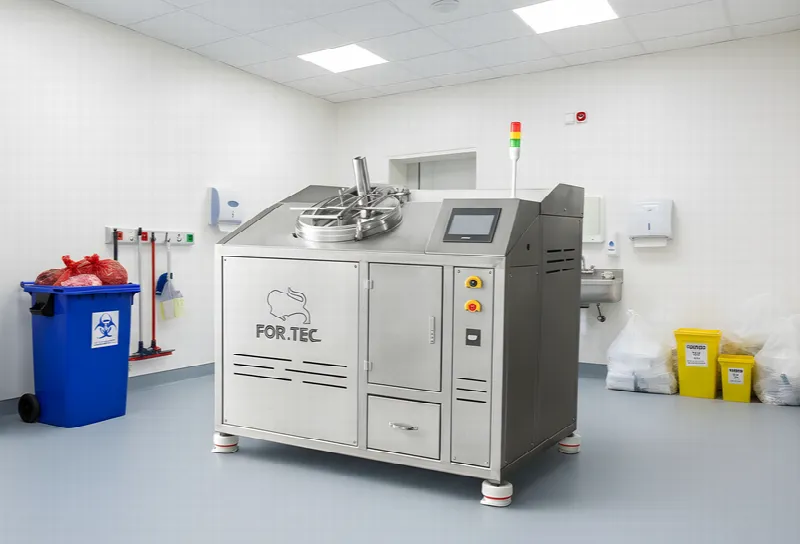 Microwave Sterilization For Hospital Waste MOD. FTS