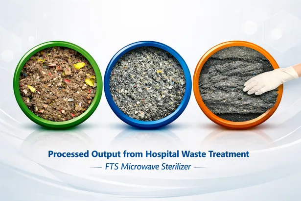 Microwave Sterilization For Hospital Waste MOD. FTS - صورة 4